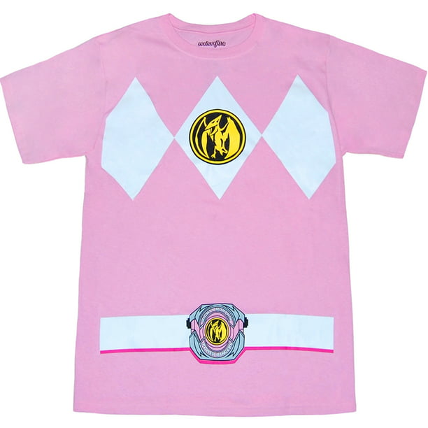 Child Adult Power Rangers "Pink Ranger" T-Shirt